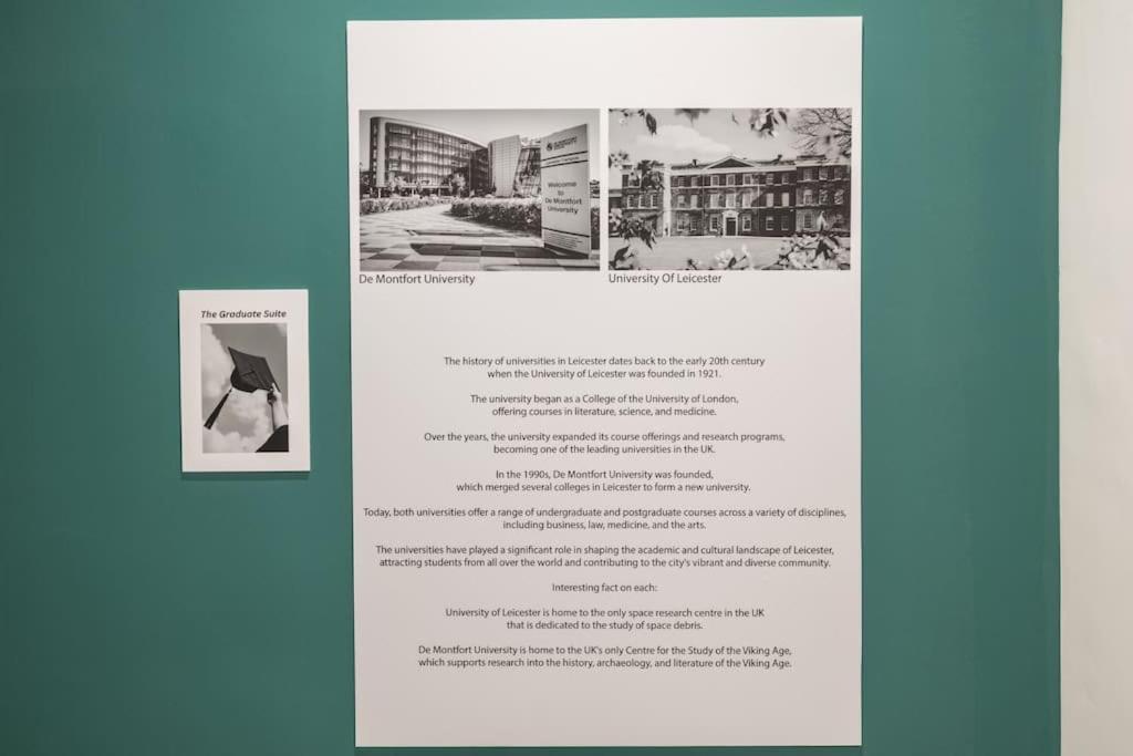 The Pocklington - The Graduate Suite Лестър Екстериор снимка
